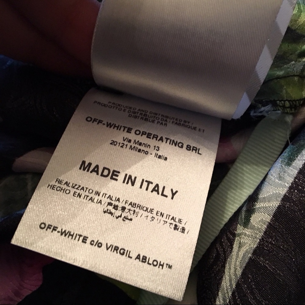 OFF-WHITE C/O by Virgil Abloh Floral Dress 38 US4 - Picture 8 of 8